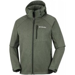 Columbia Kurtka Męska Cascade Ridge Ii Softshell Peatmoss Heather L. Brązowe kurtki sportowe męskie marki Columbia, m, z softshellu. Za 405,00 zł.