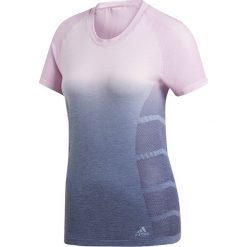 Koszulka do biegania damska ADIDAS PRIMEKNIT WOOL TEE / CF2881. T-shirty damskie Adidas, bez wzorów, bez kołnierzyka. Za 139,99 zł.