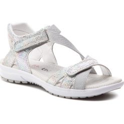 Sandały SUPERFIT - 4-09203-25 S Light Grey. Szare sandały dziewczęce Superfit, ze skóry, bez zapięcia. Za 299,00 zł.