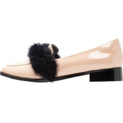 Xyxyx Półbuty wsuwane beige. Brązowe półbuty damskie skórzane marki xyxyx. Za 379,00 zł.