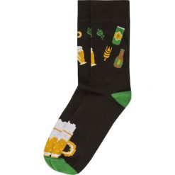 Piwne Skarpetki Bobby Sox - Chmielowo mi BS11. Żółte skarpetki męskie Bobby Sox - skarpetki, bez wzorów, z elastanu. Za 18,00 zł.