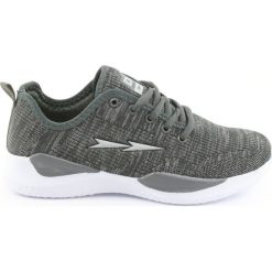 Szare Buty Sportowe DK Grey SC235. Szare buty sportowe damskie DK, bez wzorów, z tkaniny, klasyczne, trekkingowe. W wyprzedaży za 109,00 zł.