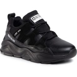 Sneakersy BIG STAR - GG274636 Black. Czarne półbuty damskie BIG STAR, z zamszu. Za 209,00 zł.