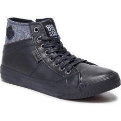 Trampki BIG STAR - EE174104 Navy. Niebieskie półbuty męskie BIG STAR, bez wzorów, z gumy, eleganckie, bez zapięcia. W wyprzedaży za 119,00 zł.
