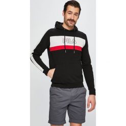 Fila - Bluza. Szare bluzy męskie Fila, s, bez wzorów, z bawełny, z kapturem, bez rękawów, z kapturem. Za 239,90 zł.