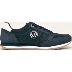 S. Oliver - Buty. Niebieskie buty sportowe damskie S.Oliver, bez wzorów, z gumy, sportowe. Za 199,90 zł.
