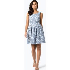 Marie Lund - Sukienka damska, niebieski. Niebieskie sukienki Marie Lund, z żakardem. Za 299,95 zł.