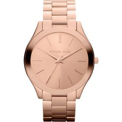 Michael Kors SLIM RUNWAY Zegarek rosegoldcoloured. Szare, analogowe zegarki damskie marki Fossil. Za 839,00 zł.