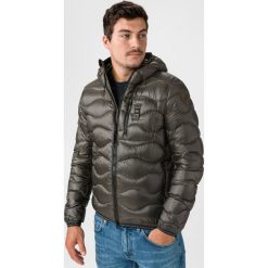 Blauer Kurtka Zielony Szary. Szare płaszcze męskie Blauer, xxl, bez wzorów, z materiału, bez kaptura. Za 1532,95 zł.