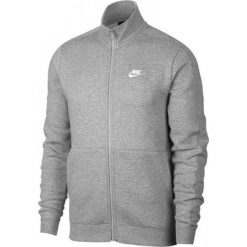 BLUZA NSW FLEECE. Szare bluzy męskie Nike, m, bez wzorów, z bawełny, klasyczne, z klasycznym kołnierzykiem, bez rękawów, bez kaptura. Za 179,99 zł.