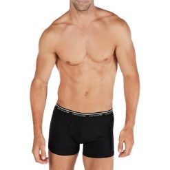 Bokserki (2 szt.) w kolorze czarno-granatowym. Niebieskie bokserki męskie Pierre Cardin, bez wzorów. W wyprzedaży za 47,95 zł.