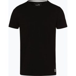 Tom Tailor Denim - T-shirt męski, czarny. Czarne t-shirty męskie TOM TAILOR DENIM, s, bez wzorów, z bawełny, bez kołnierzyka. Za 59,95 zł.