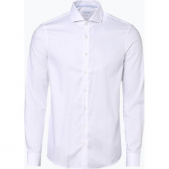 Calvin Klein - Koszula męska łatwa w prasowaniu, czarny. Czarne koszule męskie Calvin Klein, m, bez wzorów, klasyczne, z klasycznym kołnierzykiem, bez rękawów. Za 299,95 zł.