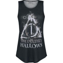 Topy damskie: Harry Potter The Deathly Hallows Top damski czarny