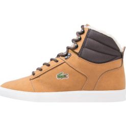 Trampki męskie: Lacoste ORELLE Tenisówki i Trampki wysokie dark tan