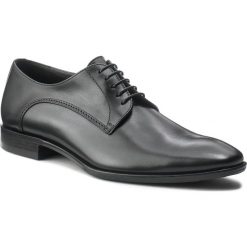 Półbuty BOSS - Carmons 50228940 10148188 01 Black 001. Czarne półbuty skórzane męskie Boss. W wyprzedaży za 879,00 zł.