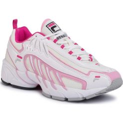 Sneakersy FILA - ADL99 Low Wmn 1010828.92W White/Rosebloom. Białe półbuty damskie Fila, na co dzień, bez wzorów, ze skóry ekologicznej, bez obcasa, bez zapięcia. W wyprzedaży za 269,00 zł.