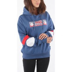 Vans BMX Bluza Niebieski. Niebieskie bluzy damskie Vans, s, z nadrukiem, z bawełny, bez rękawów, bez kaptura. Za 309,95 zł.