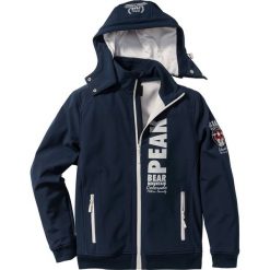 Kurtka softshell Regular Fit bonprix ciemnoniebieski. Niebieskie kurtki męskie bonprix, m, z materiału. Za 179,99 zł.