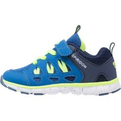 Brütting SPIRIDON FIT Tenisówki i Trampki blau/marine/lemon. Niebieskie trampki dziewczęce marki Brütting, z tworzywa sztucznego. Za 159,00 zł.