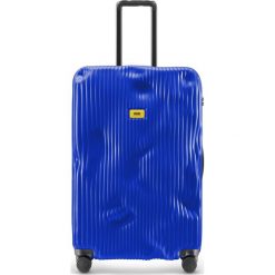 Walizka Stripe duża Blue. Niebieskie walizki Crash Baggage, bez wzorów. Za 1376,00 zł.