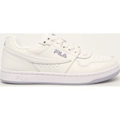 Fila - Buty skórzane Arcade. Białe buty sportowe damskie Fila, bez wzorów, ze skóry, sportowe. Za 339,90 zł.