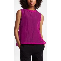 Koszulka Nike NSW Tech Hypermesh Tank (846447-665). Czarne koszulki damskie Nike, bez wzorów, z nylonu, bez kołnierzyka. Za 120,99 zł.