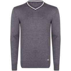 Felix Hardy Sweter Męski L Szary. Szare swetry męskie marki Felix Hardy, m, bez wzorów, bez kołnierzyka, bez kaptura. W wyprzedaży za 146,00 zł.