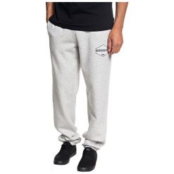 Quiksilver Spodnie Męskie Trackpant Screen Lightgrey Heather beqyfb03156-Sjsh (Rozmiar M). Brązowe spodnie dresowe męskie marki Quiksilver, m, z dresówki, sportowe. W wyprzedaży za 151,00 zł.