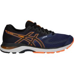 Buty Asics GEL-Pulse 10 G-TX M Czarno-Granatowe. Czarne buty sportowe męskie Asics, bez zapięcia, gore-tex. Za 279,99 zł.