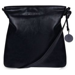 JustBag Torebka damska 2537 Black. Czarne torebki klasyczne damskie Justbag, bez wzorów, eleganckie, bez dodatków. W wyprzedaży za 139,00 zł.