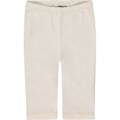 Legginsy termoizolacyjne w kolorze białym. Białe legginsy dziewczęce marki Kanz, z bawełny. W wyprzedaży za 15,95 zł.