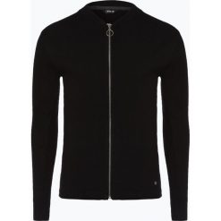 Solid - Kardigan męski, czarny. Czarne kardigany damskie marki Solid, s, w prążki, z bawełny. Za 229,95 zł.
