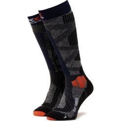 Skarpety Wysokie Unisex X-SOCKS - Ski Rider 4.0 XSSSKRW19U G212. Czarne skarpetki damskie X SOCKS, bez wzorów, z elastanu. Za 119,00 zł.
