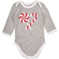 Garnamama Body Dziecięce Christmas, 62, Białe/Szare. Szare body niemowlęce marki Garnamama. W wyprzedaży za 26,00 zł.