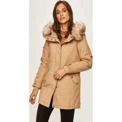 Only - Parka. Niebieskie kurtki damskie ONLY, s, bez wzorów, z bawełny, długie, z kapturem. W wyprzedaży za 219,90 zł.