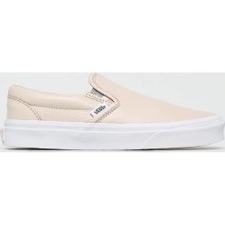 Vans - Tenisówki. Szare trampki i tenisówki damskie marki Vans, ze skóry. W wyprzedaży za 239,90 zł.