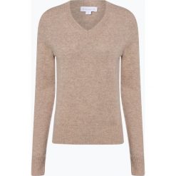 Brookshire - Sweter damski, beżowy. Brązowe swetry damskie marki brookshire, m, bez wzorów, z wełny, bez rękawów, bez kaptura. Za 69,95 zł.