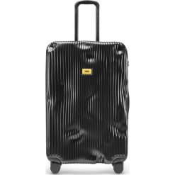 Walizka Stripe duża Super Black. Czarne walizki Crash Baggage, bez wzorów. Za 1376,00 zł.
