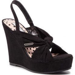 Sandały PEPE JEANS - Ohara Basic PLS90373 Black 999. Czarne klapki damskie Pepe Jeans, bez wzorów, z jeansu, bez obcasa, na obcasie. W wyprzedaży za 149,00 zł.