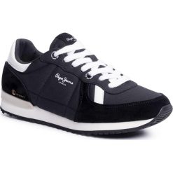 Sneakersy PEPE JEANS - Tinker Jogger PMS30614 Black 999. Niebieskie sneakersy męskie Pepe Jeans, bez zapięcia. W wyprzedaży za 259,00 zł.