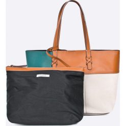 Pieces - Torebka Alice. Szare shopper bag damskie Pieces, z materiału, do ręki, duże. W wyprzedaży za 89,90 zł.