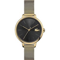 Lacoste Nikita 2001102. Żółte zegarki damskie Lacoste, złote. W wyprzedaży za 565,00 zł.