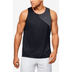 Under Armour Qualifier Iso-Chill Run Podkoszulek Czarny. Czarne podkoszulki męskie Under Armour, xxl, bez wzorów, z elastanu, bez kołnierzyka. Za 206,95 zł.