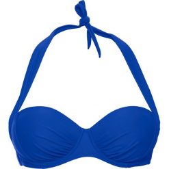 Stroje kąpielowe damskie: Biustonosz bikini na fiszbinach bonprix błękit królewski