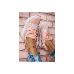 Buty sportowe damskie: Różowe buty sportowe Elove
