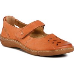 Półbuty GO SOFT - 2081-14 Camel. Pomarańczowe półbuty damskie GO SOFT, bez wzorów, ze skóry, bez obcasa, na płaskiej podeszwie, bez zapięcia. Za 139,99 zł.