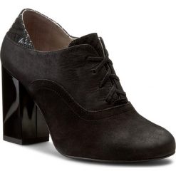Creepersy damskie: Półbuty ANN MEX - 7626 20C+01PL Czarny