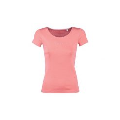 T-shirty z krótkim rękawem Esprit VARIALINE. Różowe t-shirty damskie marki Esprit, s, bez wzorów, bez kołnierzyka. Za 69,00 zł.