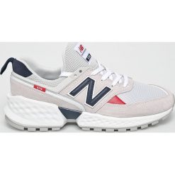 New Balance - Buty MS574GNC. Szare sneakersy męskie New Balance, ze skóry, na sznurówki. W wyprzedaży za 299,90 zł.